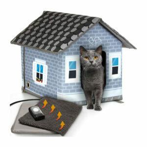 Najlepšia možnosť útulku pre mačky: Vyhrievané domčeky pre mačky PETYELLA pre vonkajšie mačky v zime
