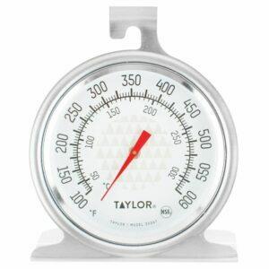 A melhor opção de termômetro de forno: termômetro com mostrador de forno / grelha Taylor TruTemp Series