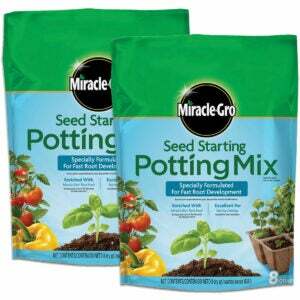 Parhaat maaperävaihtoehdot yrteille: Miracle-Gro Seed Starting Potting Mix