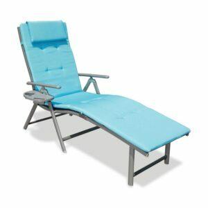 La mejor opción de sillón: sillón con chaise longue ajustable para exteriores GOLDSUN