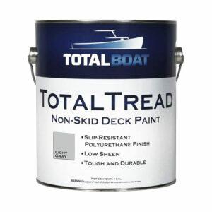 Найкращий варіант фарбування на палубі: TotalBoat-0121G TotalTread Non-Skid Deck Paint