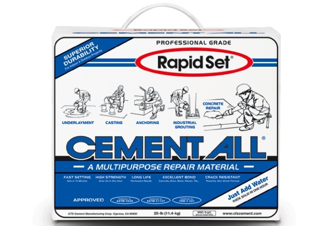 콘크리트 수리 - CTS Rapid Set Cement All