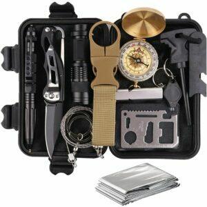 Parhaat lahjat leiriläisille Vaihtoehto: TRSCIND 13-in-1 Survival Gear Kit