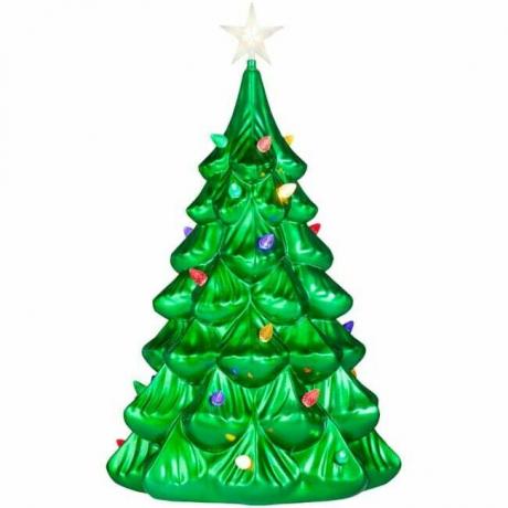 أفضل خيار لزينة عيد الميلاد في الهواء الطلق: زينة باب شجرة المعيشة في العطلات 