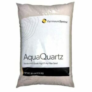 La mejor opción de arena para filtro de piscina: arena para filtro de piscina FairmountSantrol AquaQuartz-50