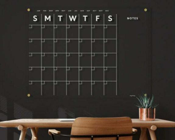 Etsy идеи декора стен настенный календарь