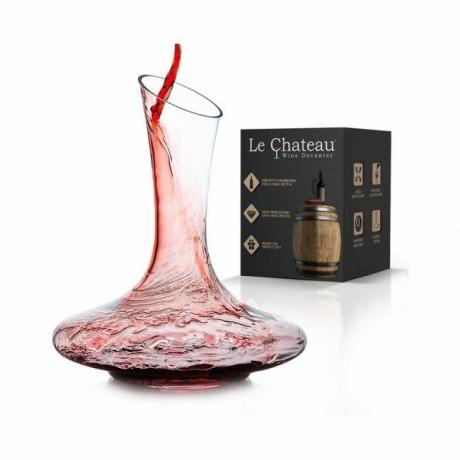 A melhor opção de decantador de vinho: Le Chateau Wine Decanter