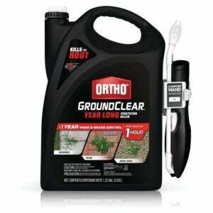 El mejor herbicida para la opción de grava: Ortho GroundClear Year Long Vegetation Killer