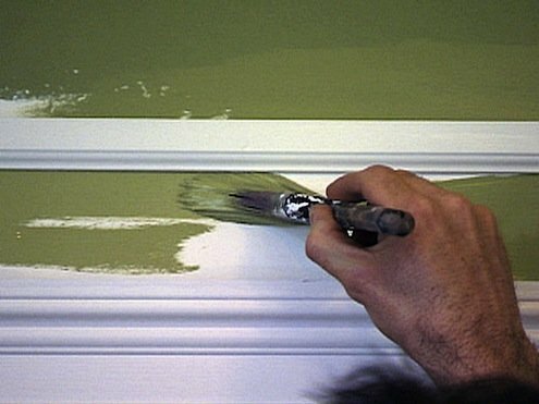 Как да боядисваме тапицерия - Боядисване около формоване