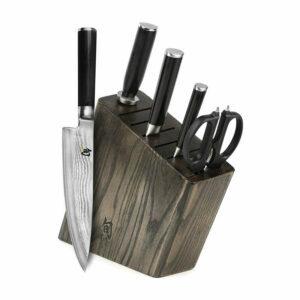 Лучшие варианты набора ножей: набор тонких ножей Shun Classic из 6 предметов