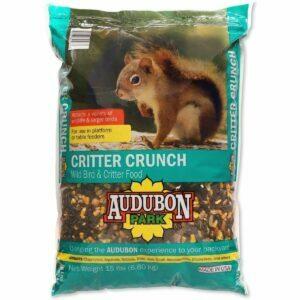 A opção de sementes de pássaros selvagens: Audubon Park 12243 Critter Crunch Alimentos para pássaros selvagens