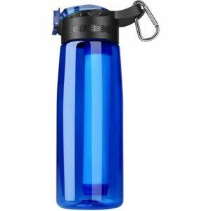 सर्वश्रेष्ठ फ़िल्टर पानी की बोतल विकल्प: सिमप्योर 4-स्टेज फ़िल्टर्ड पानी की बोतल