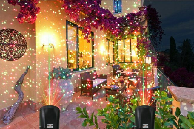 La meilleure option de projecteurs de lumière de Noël
