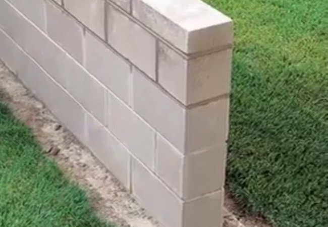 Cómo construir una pared de bloques de hormigón