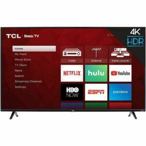 Вариант предложения Amazon Prime Day TV: TCL 50S425 50-дюймовый 4K Smart LED Roku TV