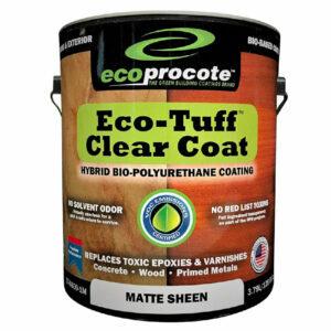 האפשרות הטובה ביותר לאטום בטון: אטם בטון EcoProCote Eco-Tuff Clearcoat