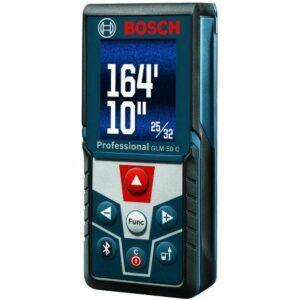 האפשרות הטובה ביותר למדידת לייזר: Bosch Blaze GLM 50 C מדידת מרחק לייזר Bluetooth