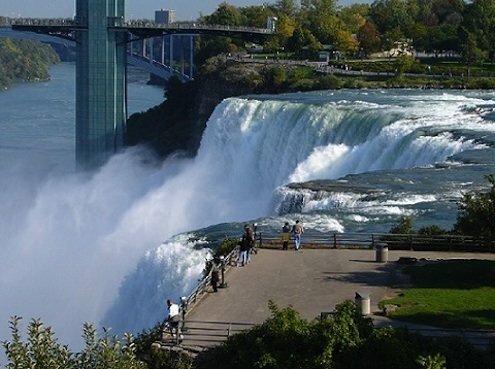 Matalan huuhtelun käymälät - Niagaran putoukset