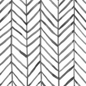 Den bedste Peel And Stick tapetmulighed: HaokHome Modern Stripe