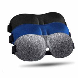 Die beste Schlafmaskenoption: LKY Digital Sleep Mask 3er Pack, verbesserte 3D-Kontur