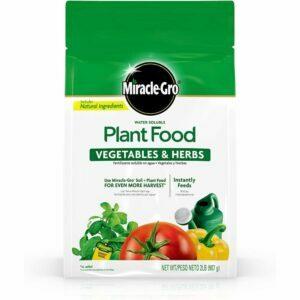 Най-добрият тор за чушки Опции: Miracle-Gro водоразтворими растителни хранителни зеленчуци