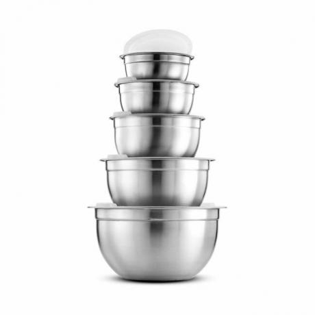 Najbolja opcija za zdjelu za miješanje: Set zdjela za miješanje FineDine Premium od nehrđajućeg čelika