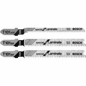 A melhor lâmina de serra para cortar opções de piso laminado: Bosch T503 3 peças de madeira dura / piso laminado T-Shank