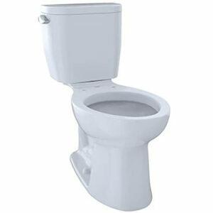 Meilleures options de toilettes Toto: TOTO CST244EF # 01 Entrada allongé en deux pièces
