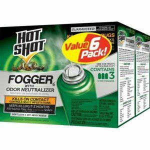 Лучшие варианты средства от блох: средство от насекомых Hot Shot Fogger6 с нейтрализатором запаха