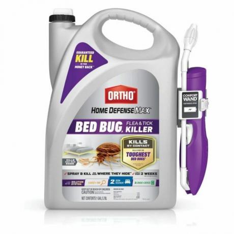 A legjobb ágyi poloska permetezési lehetőség: Ortho Home Defense Max Bed Bug Killer