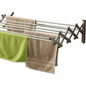 La mejor opción de toalleros para exteriores: Aero W Rack plegable expandible