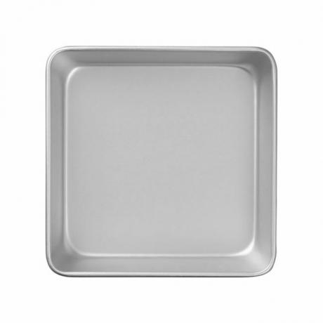 Labākais Braunija pannas variants: Wilton Performance alumīnija kvadrātveida kūka un Braunija panna