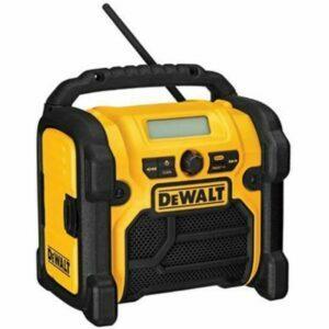 La meilleure option radio de chantier: DEWALT 20V MAX / 18V / 12V Radio de chantier
