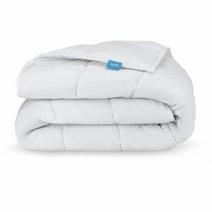 Лучший вариант утяжеленного одеяла: утяжеленное одеяло LUNA для взрослых, сертифицированное на 100% Oeko-Tex