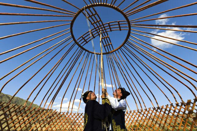 hvordan man bygger en yurt