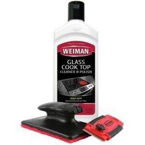 Najboljša možnost čiščenja štedilnika: Komplet za čiščenje kuhalne plošče Weiman