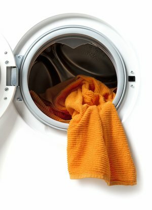 洗濯機の掃除方法-白
