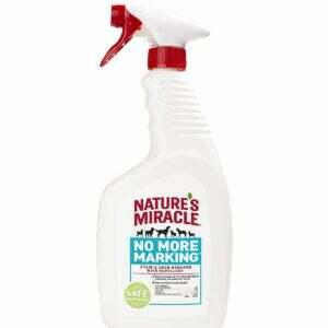 האופציה הטובה ביותר דוחה כלבים: Nature's Miracle No More Marking Natural Repellent
