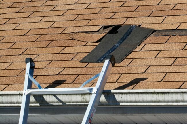 Custo de conserto de telhado