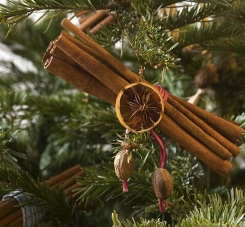 DIY Cinnamon Stick Ornaments