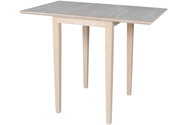 Offerte Roundup 2:2 Opzione: International Concepts Small Drop-Leaf Table