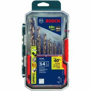 A legjobb kobalt fúrók Bosch