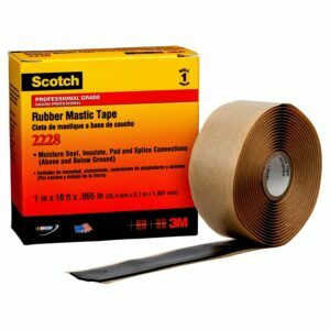 Den bedste mulighed for elektrisk tape: 3M 2228 Scotch Moisture Tætning af elektrisk tape