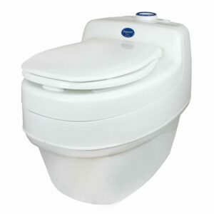 Labākās kompostēšanas tualetes iespējas: Separett Villa 9215 AC DC kompostēšanas tualete