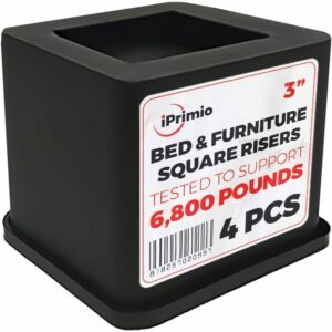 Paras sängyn nousuvaihtoehto: iPrimio Bed and Furniture Square Risers