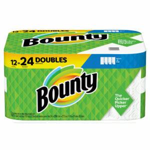 საუკეთესო ქაღალდის პირსახოცების პარამეტრები: Bounty Select-A-size ქაღალდის პირსახოცები