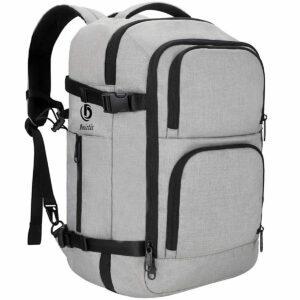 Melhores opções de mochila de viagem: Dinictis 40L Carry on Flight aprovado viagem mochila laptop