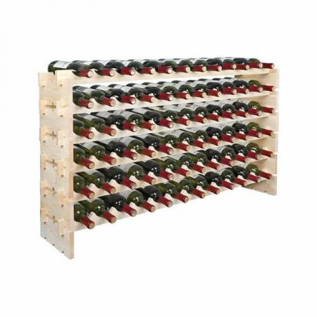 Найкращий варіант стелажа для вина: автономна стійка для вина із 72 пляшками Smartxchoices