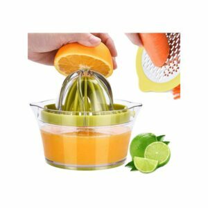 A melhor opção de espremedor de frutas cítricas: Espremedor manual de mão 12OZ Drizom Citrus Juicer
