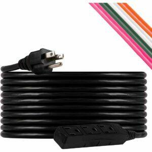 Cea mai bună opțiune de cablu prelungitor: UltraPro, negru, extensie GE 25 ft, interior / exterior